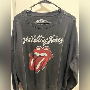 The Rolling Stones Black Crewneck XXL